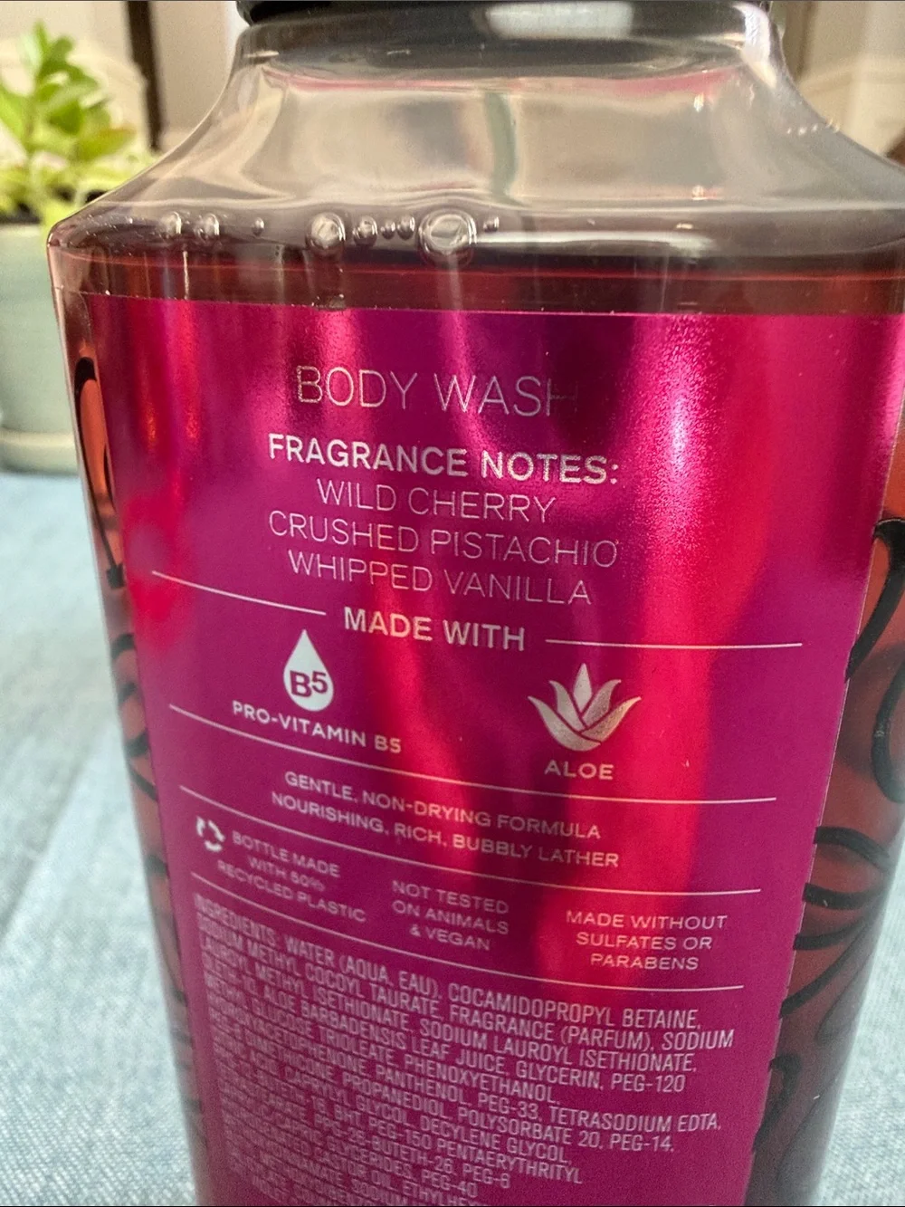 Bath & Body Works Sweetheart Cherry body wash